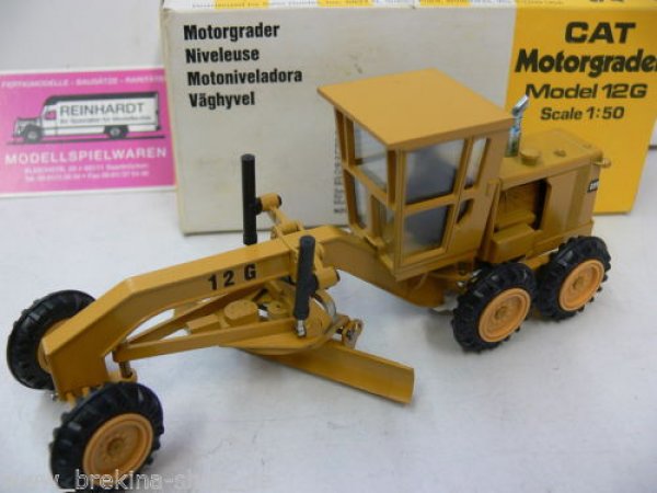 1/50 NZG Caterpillar Cat Motorgrader Model 12G 150