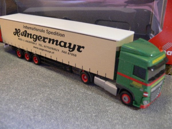 1/87 Herpa DAF XF SC Euro 6 ANGERMAYR Gardinenplanen-SZ 306096