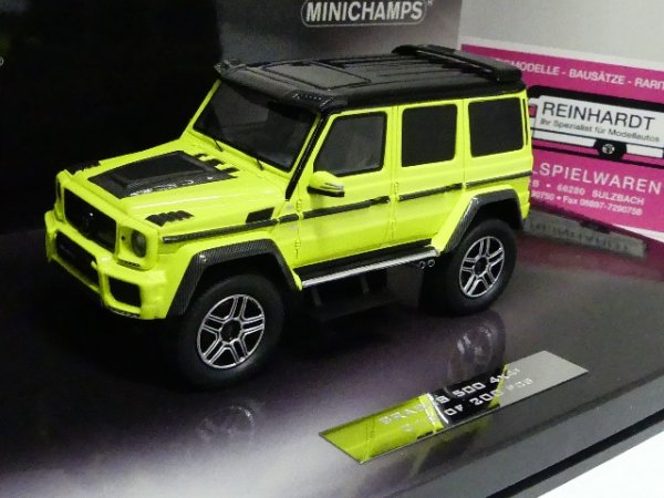 1/43 Minichamps Brabus 500 4x4 2016 gelb 437 032464