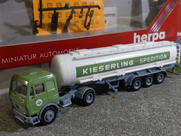 1/87 Herpa MB NG EKB Kieserling Tank SZ 811155