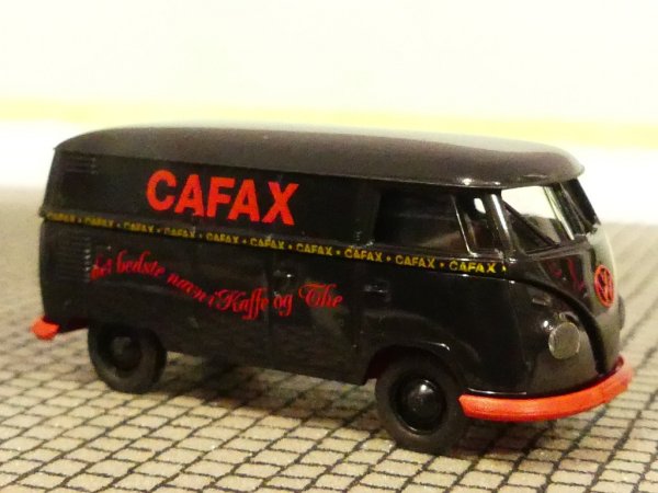 1/87 Brekina # 1339 VW T1 b Cafax Kasten Sondermodell 90783