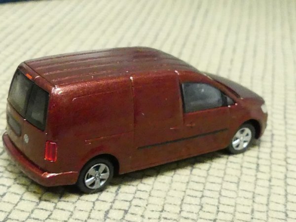 1/87 Rietze VW Caddy Maxi 11 Kasten weinrotmetallic 21850