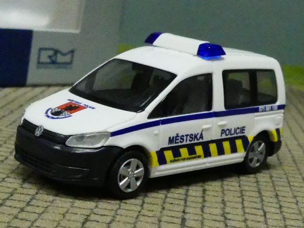 1/87 Rietze VW Caddy Bus '11 Mestska Policie CZ 52913