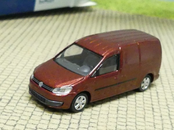 1/87 Rietze VW Caddy Maxi 11 Kasten weinrotmetallic 21850