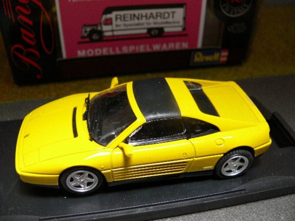 1/43 Bang Ferrrari 348ts Stradale gelb 48002