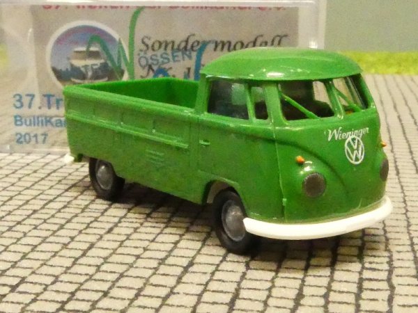 1/87 Brekina # 1872 VW T1 b Pritsche Bullikartei Treffen 2017 Sonderpreis!