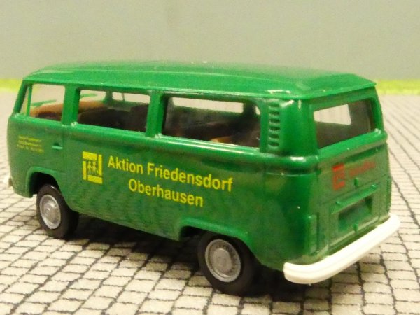 1/87 Brekina VW T2 Bus Friedensdorf Oberhausen grün Sonderpreis