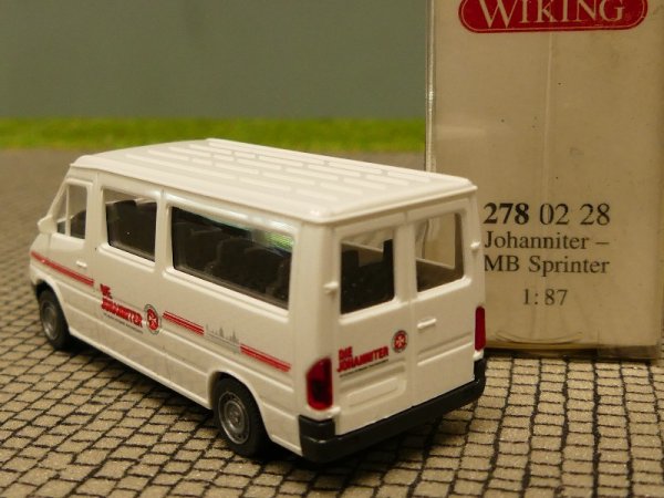 1/87 Wiking MB Sprinter Johanniter 278 02 B