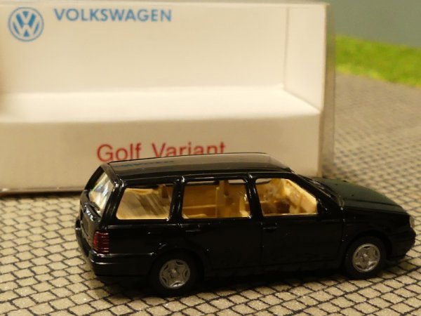 1/87 Wiking VW Golf Variant III schwarz ohne Hängerkupplung