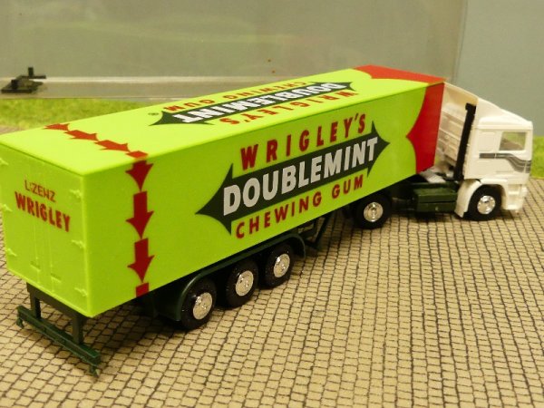 1/87 Herpa Albedo Volvo F12 Wrigley's Doublemint Koffer Sattelzug