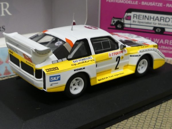 1/43 CMR Audi Quattro Sport S1 Rallye Monte Carlo 1986 Röhrl / Geisdörfer #2 WCR003