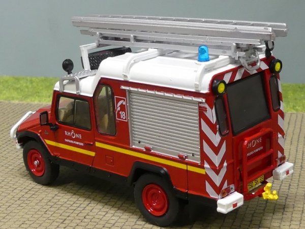 1/43 IXO UMM Alter Turbo VPI CTD Feuerwehr KL047