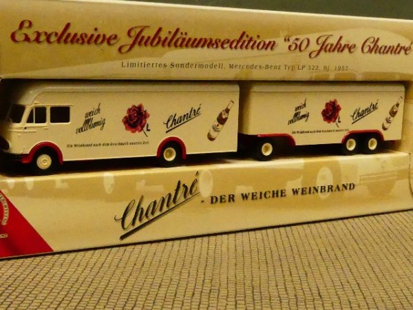 1/87 Brekina MB LP322 Ackermann Chantre 50 Jahre