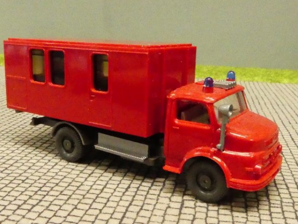 1/87 Wiking MB L 1413 Feuerwehr Absetzer dunkelrot 629