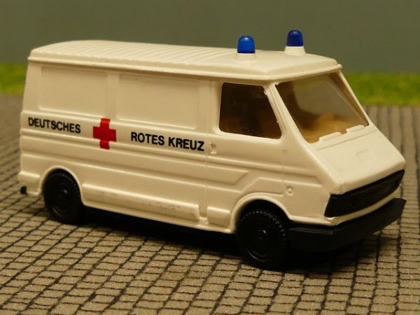 1/87 Busch Fiat 242 Deutsches Rotes Kreuz Kasten creme Praline