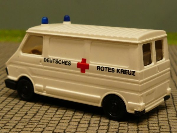 1/87 Busch Fiat 242 Deutsches Rotes Kreuz Kasten creme Praline