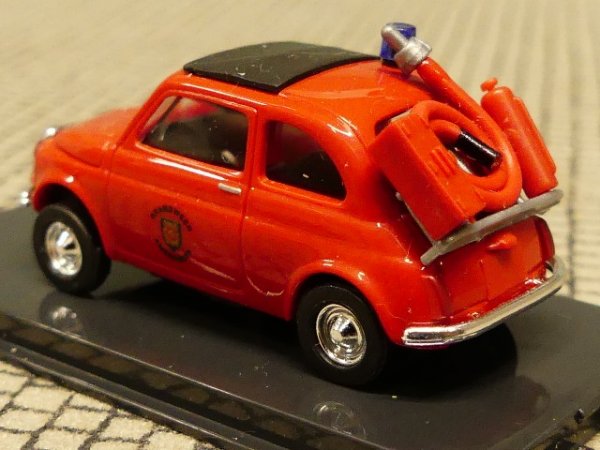 1/87 Busch Fiat 500 Feuerwehr Niederlande NL 48718