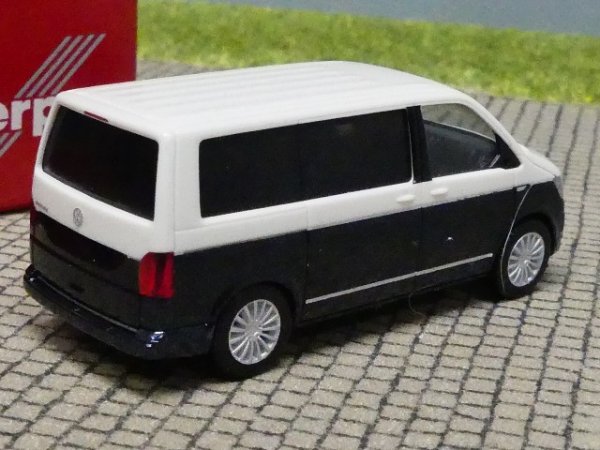 1/87 Herpa VW T6 Bicolor weiß / blaumetallic 038730-002