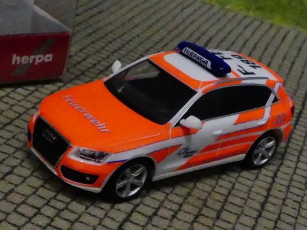 1/87 Herpa Audi Q5 ELW FW Flughafen Frankfurt Fraport 095532