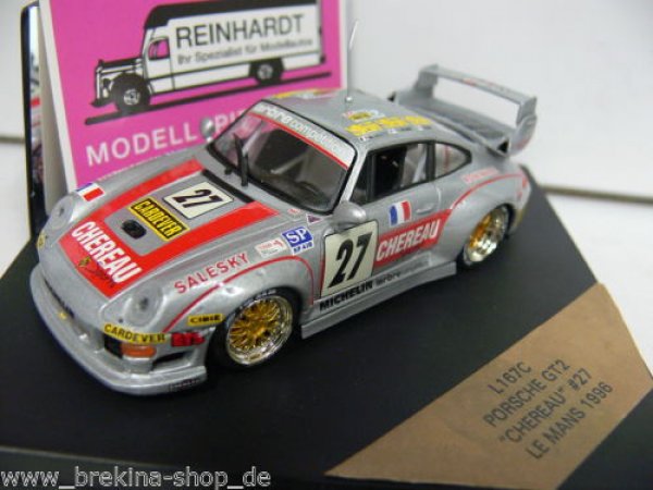 1/43 Vitesse Porsche GT2 #27 Le Mans '96 Chereau L167C