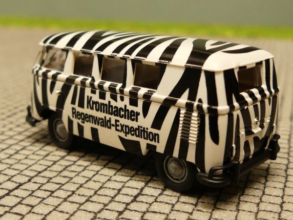 1/87 Brekina # 1204 VW T1 b Krombacher Regenwald Exped Intermodellbau Dortmund 08