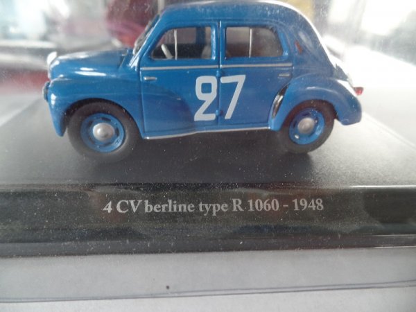 1/43 Eligor Renault 4CV Berline Type R 1060 1948 #27