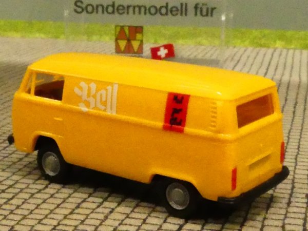 1/87 Brekina VW T2 Kasten BELL Sondermodell CH 90927