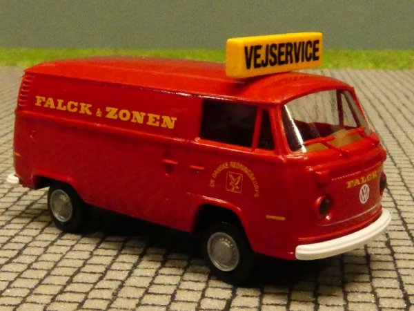 1/87 Brekina VW T2 Falck & Zonen Vejservice Kasten 33526