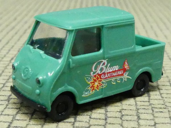 1/87 Brekina Goggomobil Pick-Up "Gärtnerei Blum" rgün 27905