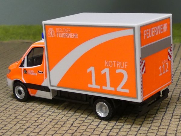 1/87 Herpa MB Sprinter '18 Koffer Berliner Feuerwehr 097956