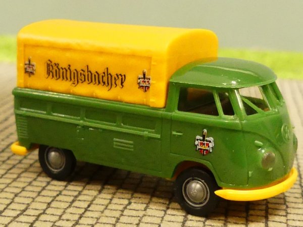 1/87 Brekina # 0489 VW T1 b Königsbacher Pritsche/Plane