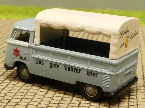 1/87 Brekina # 0492 VW T1 b Lohrer Bier Getränkepritsche