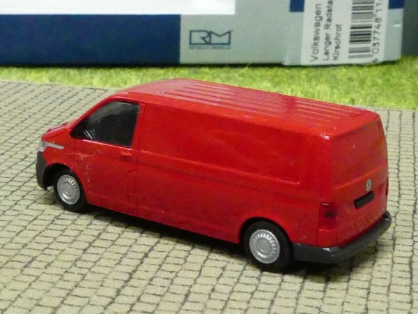 1/87 Rietze VW T6.1 Kasten LR Flachdach kirschrot 11621