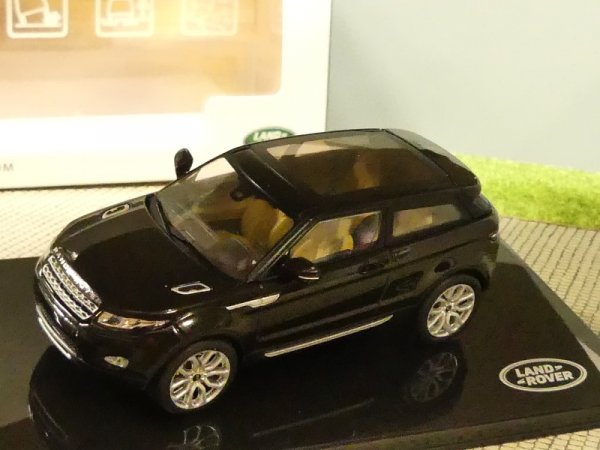 1/43 IXO Land Rover Evoque 3-türig schwarz 279232