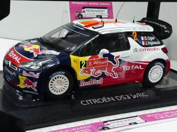 1/18 Norev Citroen DS3 WRC #2 Rallye du Portugal 2011 Ogier / Ingrassia 181556