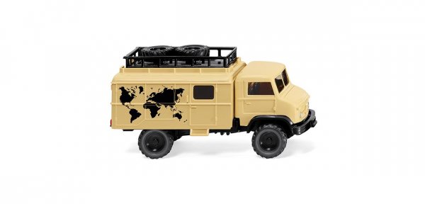 1/87 Wiking Unimog S 404 Weltenbummler 0360 01