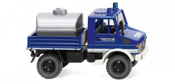 1/87 Wiking Unimog U 1300 THW mit Tankaufsatz 0374 03