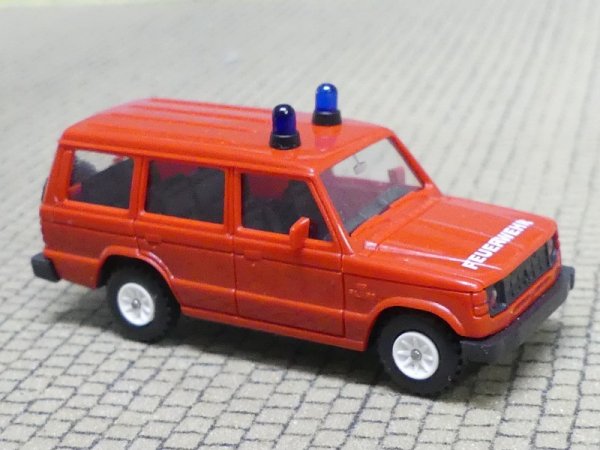 1/87 Rietze Mitsubishi Pajero Feuerwehr Einsatzleitwagen 50352 rot