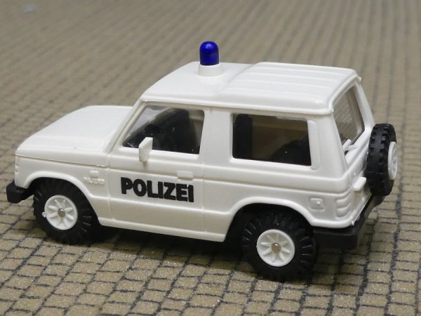 1/87 Rietze Mitsubishi Pajero Polizei weiss