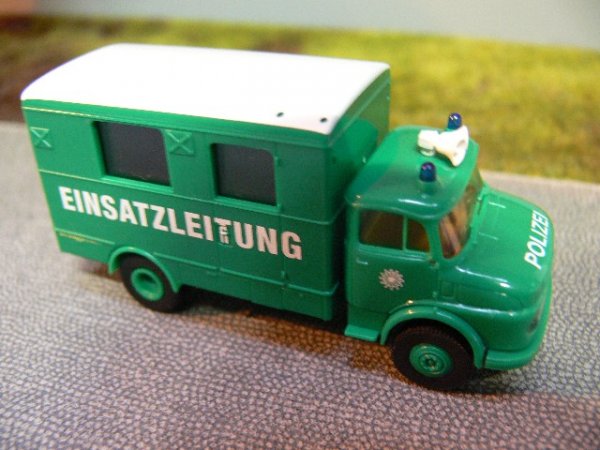 1/87 Brekina MB 322 Koffer Polizei Einsatzleitung 94725