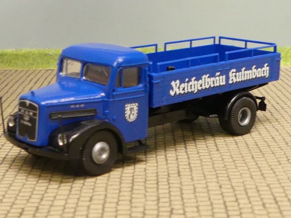 1/87 Brekina MAN F8 Reichelbräu Kulmbach Bierpritsche