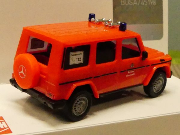 1/87 Busch MB G-Klasse 1990 Feuerwehr Berlin 51436