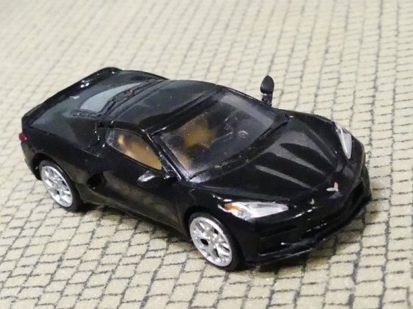 1/87 PCX Chevrolet Corvette C8 schwarz 870208