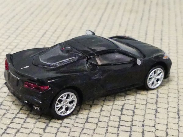 1/87 PCX Chevrolet Corvette C8 schwarz 870208