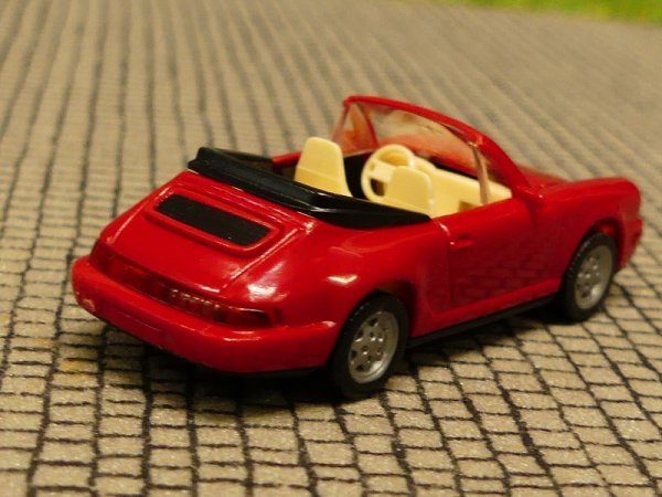 1/87 Wiking Porsche Carrera 4 Cabrio rot 165 rot