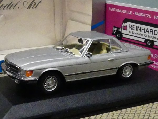 1/43 Minichamps Mercedes 350 SL Cabriolet Hard Top  silber 430 033450