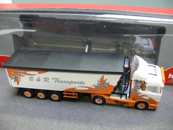 1/87 Herpa Scania R HL B&R Transporte/Arrow Hunter Stöffelliner-SZ 306287