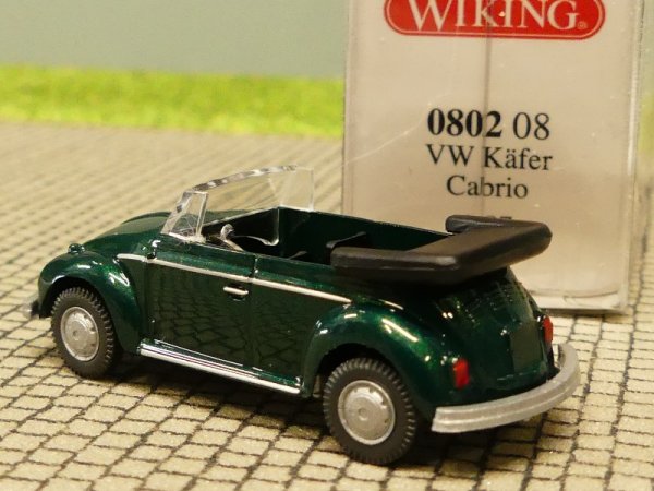 1/87 Wiking VW Käfer Cabrio grün 0802 08