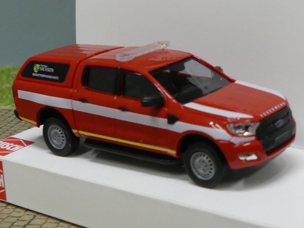 1/87 Busch Ford Ranger Katastrophenschutz Sachsen 52817