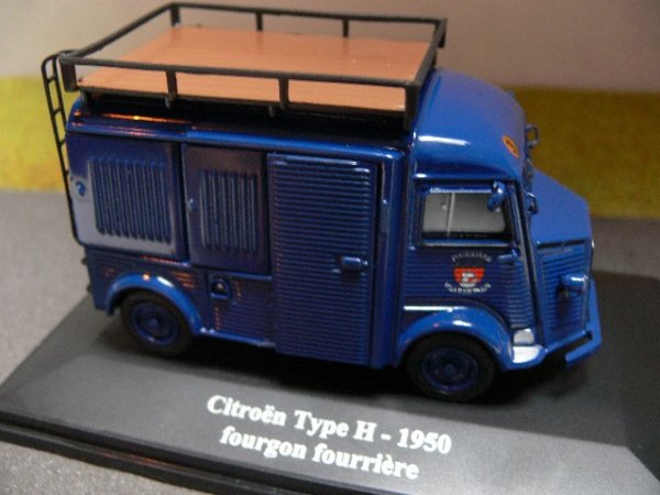 1/43 Eligor Citroen HY Fourriére Ville de Paris 1950 geblistert